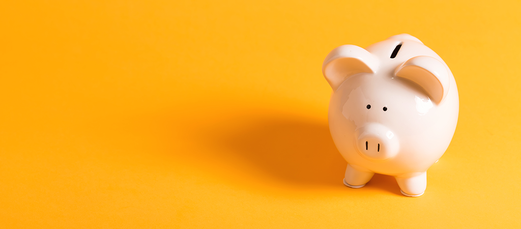 pink piggy bank