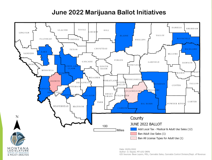 June 2022 Marijuana Ballot Initiatives